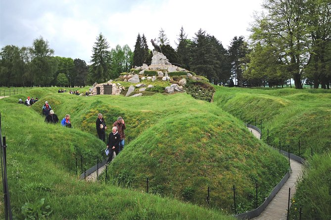 WW1 Somme Battlefields - Private tour from Paris aboard a Van (2 pax) - Beaumont-Hamel Newfoundland Memorial: preserved trenches and numbers you can’t forget