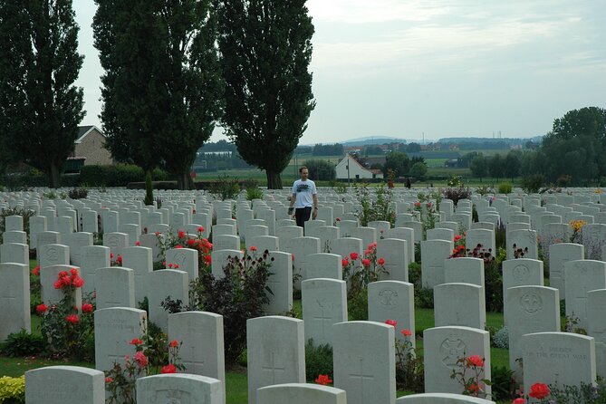 WWI Private Day Trip with Ypres Salient Battlefield in Flanders from Paris - Essex Farm Cemetery and John McCrae: where the poppy story makes sense