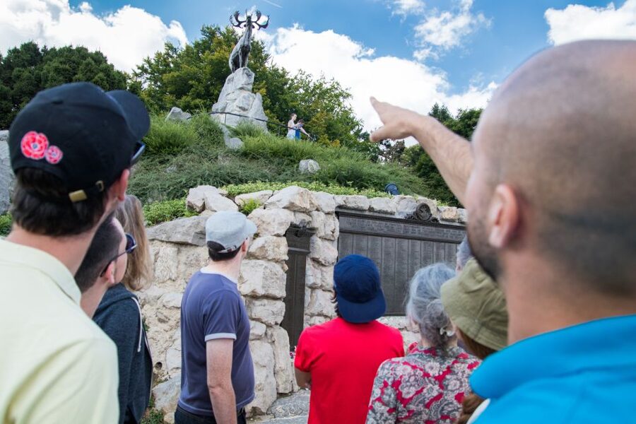WWI Somme Battlefields Day Trip from Paris - Beaumont-Hamel Newfoundland Memorial: walking trenches, not touring scenery